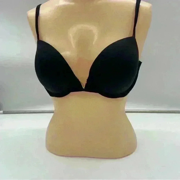 Victoria’s Secret Padded Push Up Bra Black Size 34D - Picture 2 of 10